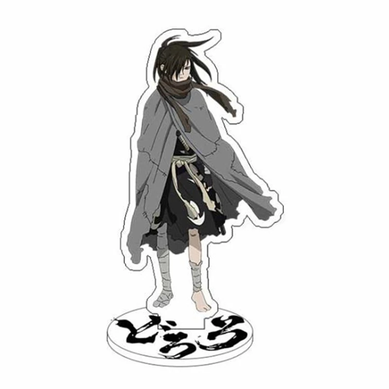 Anime dororo hyakkimaru personagens licenciamento suporte figura + base de  acrílico ornamentos modelo placa cosplay desktop