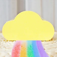 Соль для ванны Радужный мыльный шар уход за кожей ручной работы бомба пузырь массаж спа CD88