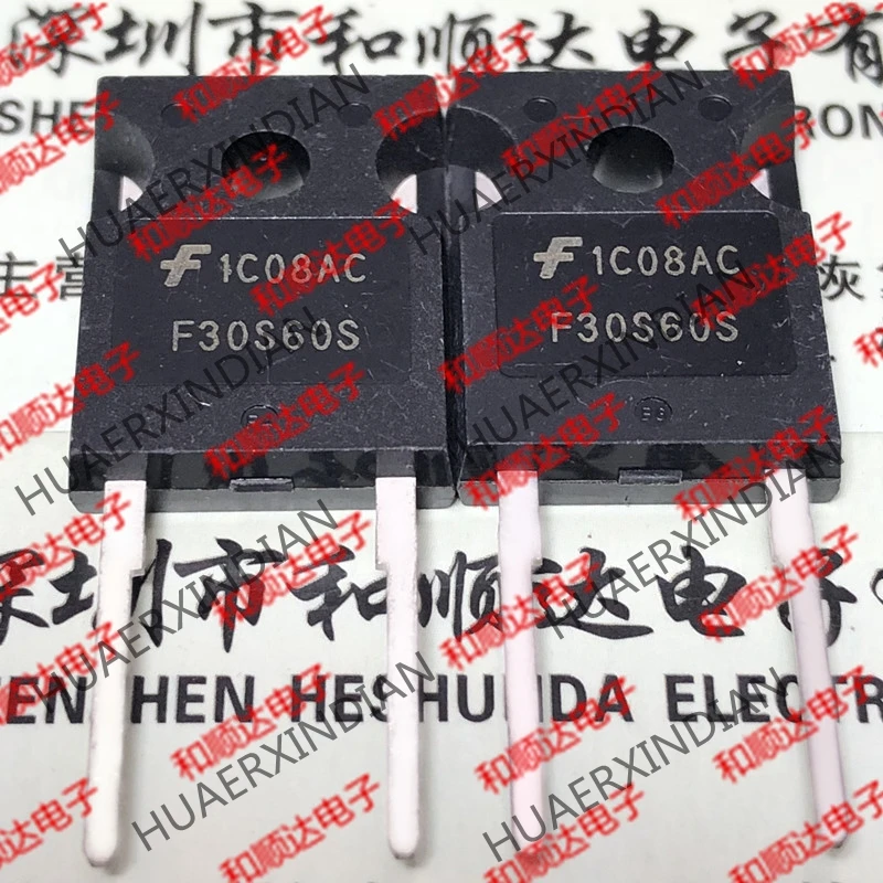 5 шт., новые оригинальные кнопки F30S60S FFH30S60S TO-247-2 600V 30A