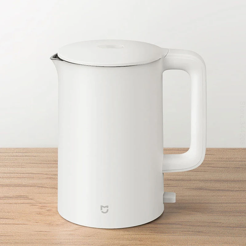 Электрический чайник XIAOMI MIJIA 1A кухонный чайник из нержавеющей стали с изоляцией умный контроль температуры защита от перегрева