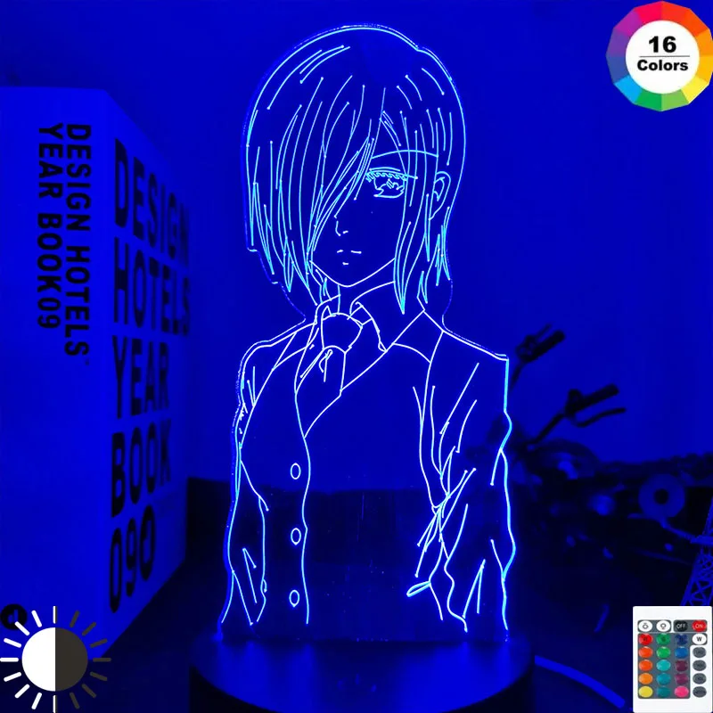 

Anime Tokyo Ghoul 3d Lamp Touka Kirishima for Bedroom Decor Nightlight Cool Birthday Gift Tokyo Ghoul Led Night Light Touka