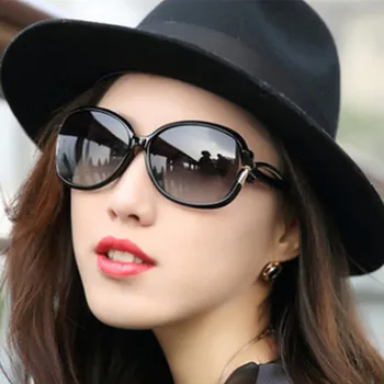 

2019 New bow sun glasses 9501 fashionable sunglasses all-match large frame sunglasses wholesale