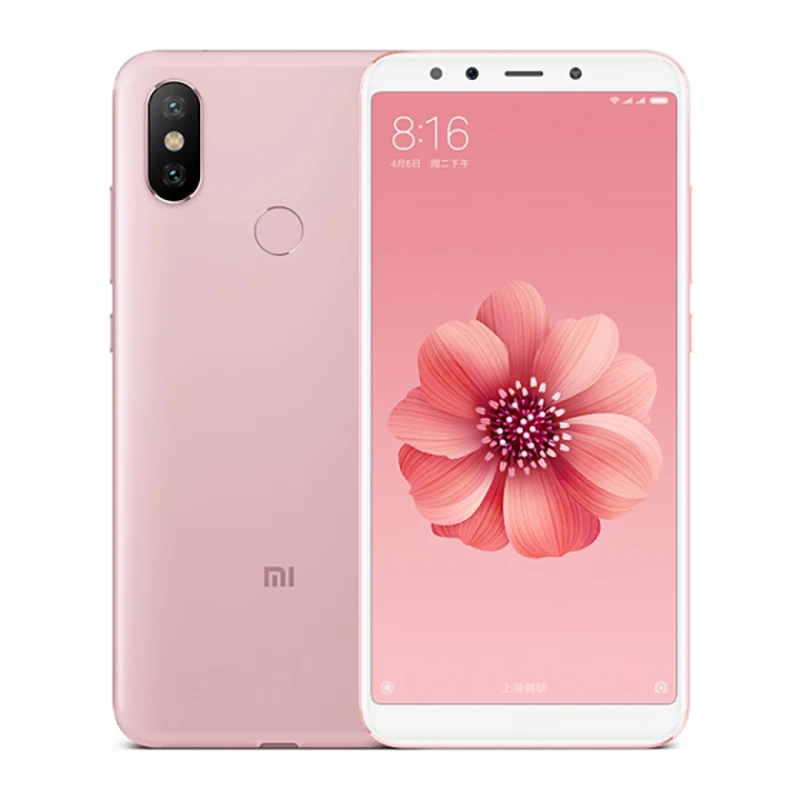 Глобальная ПЗУ Xiaomi Mi 6X4 Гб ОЗУ 32 Смартфон Snapdragon 660 четыре ядра 5 99 дюймов 18:9 полный