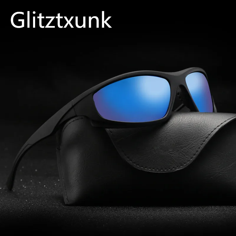 Солнцезащитные очки Glitztxunk поляризационные UV400 Мужские модные дизайнерские