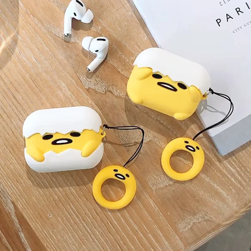 3D чехол для наушников для Airpods Pro Чехол Силиконовый Яйцо мультфильм наушники/Earpods чехол для Apple Air pods Pro 3 чехол Брелок