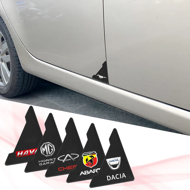 2pcs Car Door Corner Anti-collision Protection Sticker for Holden Dodge Opel Toyota Fords Kia Nissan Seat Skoda Auto Accessories |