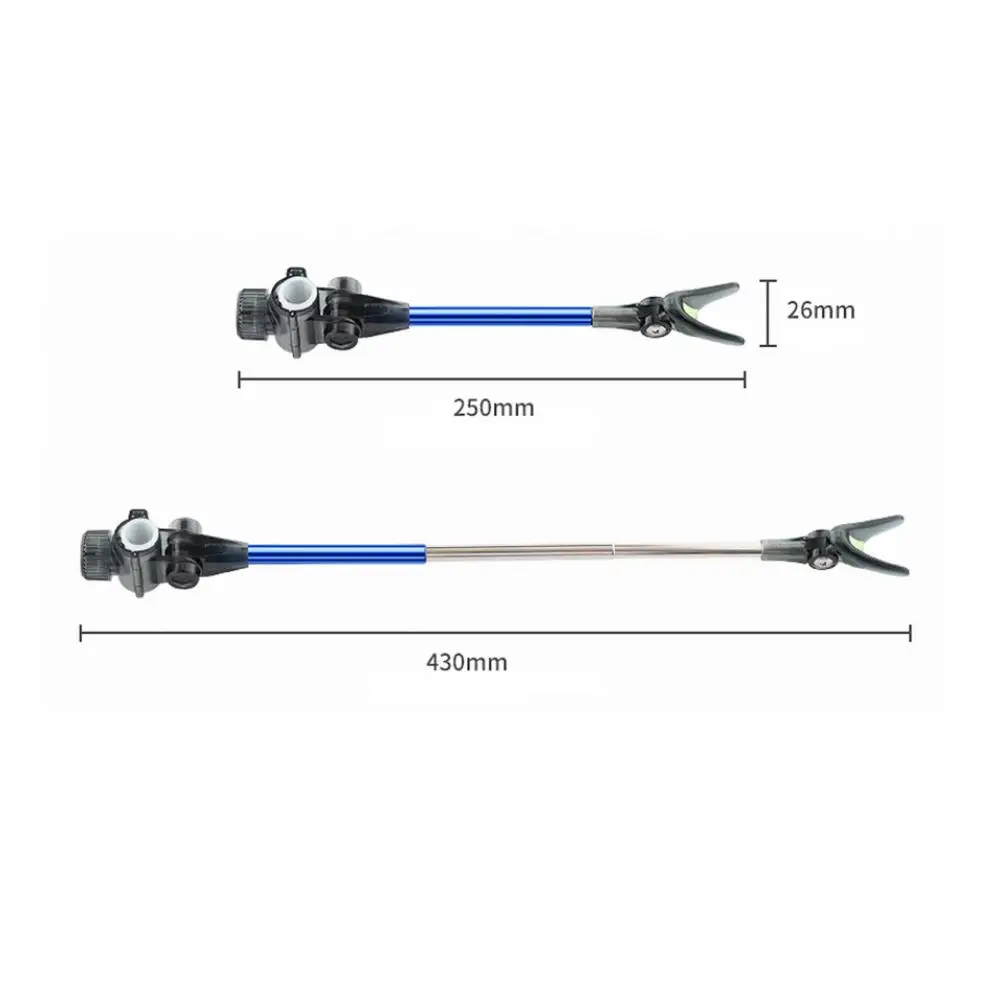 Fishing Rod Holder Bracket 180 Degrees Carbon bracket turret bracket super hard fishing rod rack rod rear hanging for Outdoor
