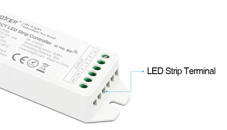 2.4g controlador de luz led de 4