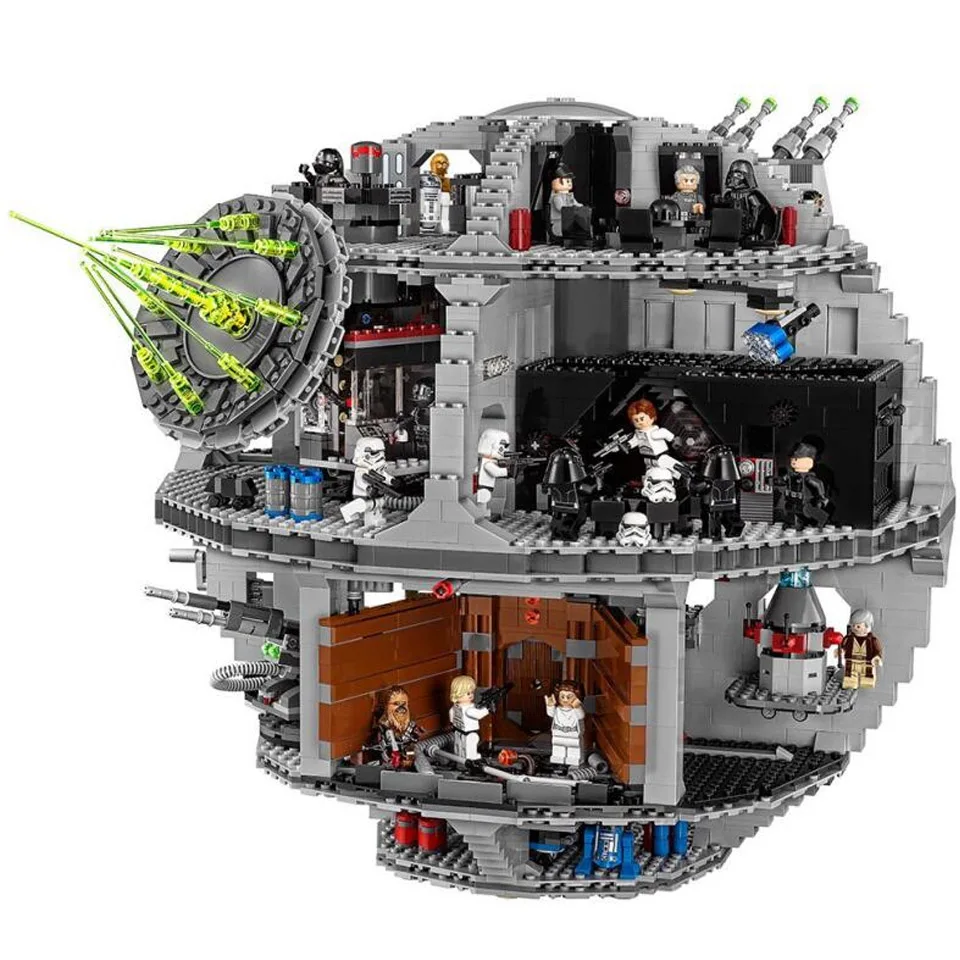 

05035 Star Series Wars UCS Death Star Educational Building Blocks Bricks Toys StarWars Compatible legoinglys toys gift