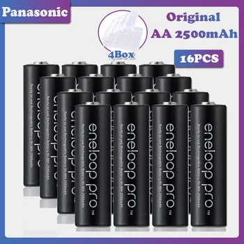 

16pcs Panasonic 1.2V 2500mAh NI-MH AA rechargeable battery For Flashlight Camera remote control PreCharged high capacity Battery