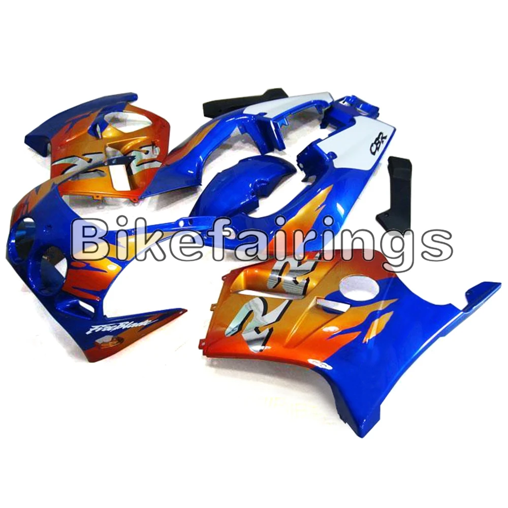 Мотоцикл Полный обтекатели для Honda CBR250RR CBR250 RR MC19 1988 1989 ABS пластиковая система впрыска Кузов-глянцевый оранжевый синий