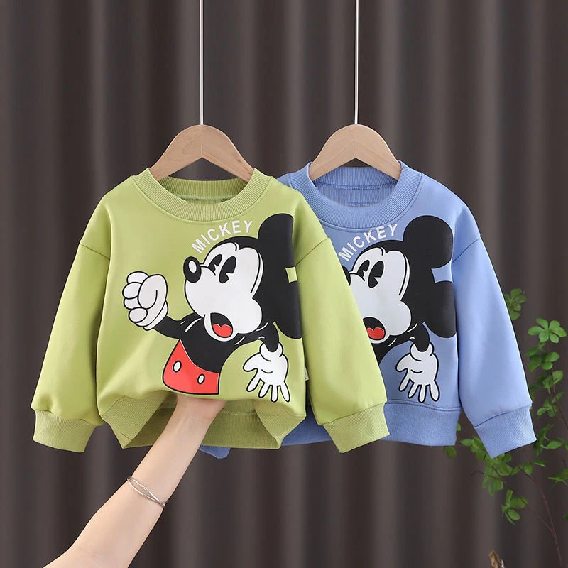 Kids Sweatshirt Baby Kids Costume Cartoon Character Tee Tops Shirts For Girl Boy Autumn Spring
