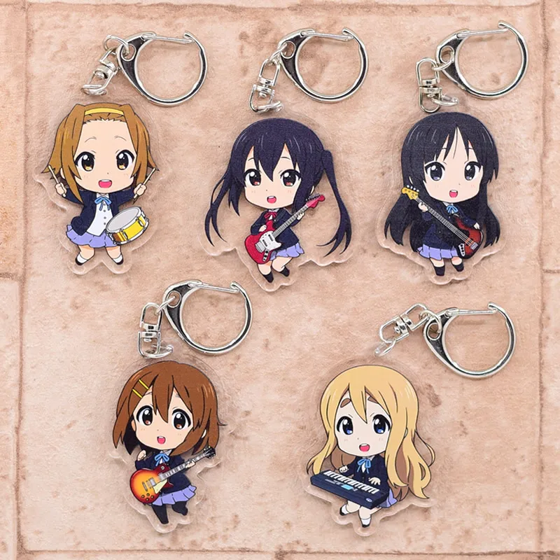 Anime Keychains Chibis Anime Chibi Key Chain Keyrings Chibi Key Chain Pendant Kon
