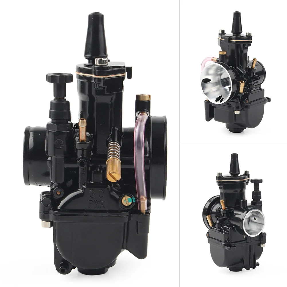 CNC Universal 30mm Motorcycle Carburetor Card With Power Jet For ATV Honda Yamaha Suzuki Dirt Bike Scooter 125cc 250CC etc. | Автомобили и