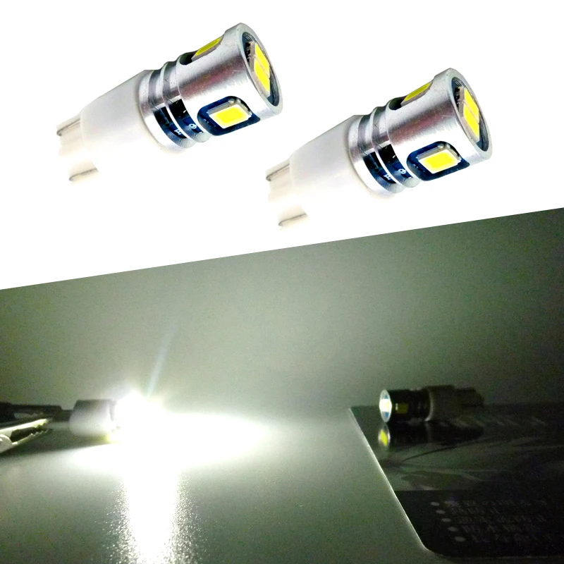 

2x T10 LED W5W LED Bulb 2835 LED Car Light Turn Signal Auto Clearance Lights 12V 24V License Plate Light Trunk Lamp Parking