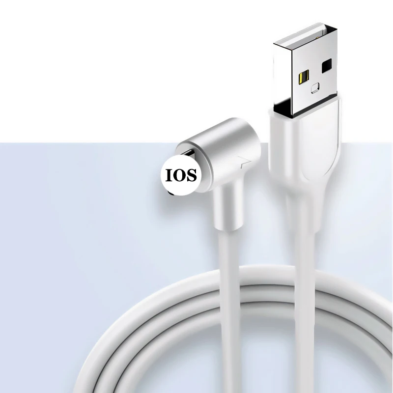 Белый 3а USB кабель для iPhone Xs Max Xr X 8 7 6 6s 5 5s iPad Быстрая зарядка зарядное устройство кабель для мобильного телефона iPhone кабель для передачи данных Шнур 1 м 2 м - Цвет: Белый