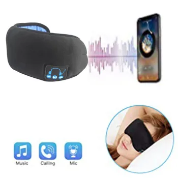 

5.0 Bluetooth music eye mask wireless intelligent blindfold listening to music answering phone wireless sleep hypnosis