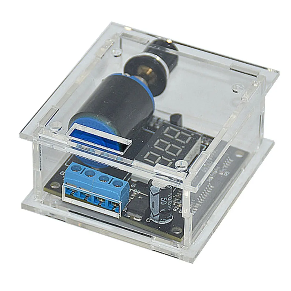 DC 12V 24V 4-20mA GTFG020 модуль цифрового генератора сигналов доска с прозрачным акриловым защитным чехлом