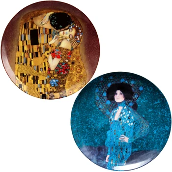 

Painting design fine bone china porcelain and ceramic plate & dinner plate sets ceramic