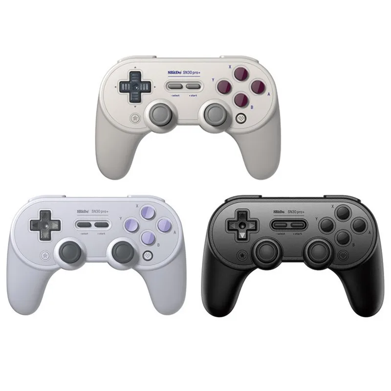 Sn30 Pro Plus 8bitdo Manette De Jeu Sans Fil Bluetooth Pour Console Windows Android Macos Et Nintendo Switch Controleur Officiel Aliexpress