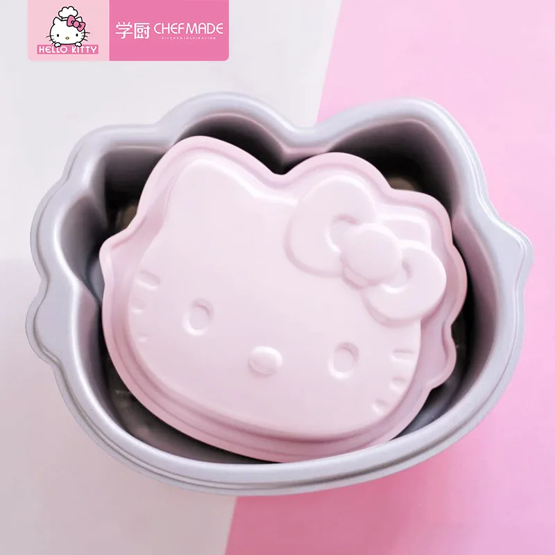 Рисунок «HELLO KITTY» антипригарная форма для выпечки тортов украшения торта инструменты, силиконовые формы