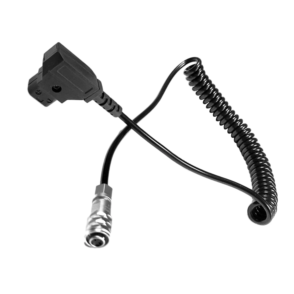 D-Tap to BMPCC 4K Power Cable Coiled Cord Wire for Blackmagic Pocket Cinema Camera 4k