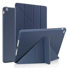 Умный для нового ipad 9,7 / флип-чехол с подставкой для ipad 5 Air ipad mini 1/2/3/мягкий ТПУ задний кожаный чехол подставка для планшета чехол