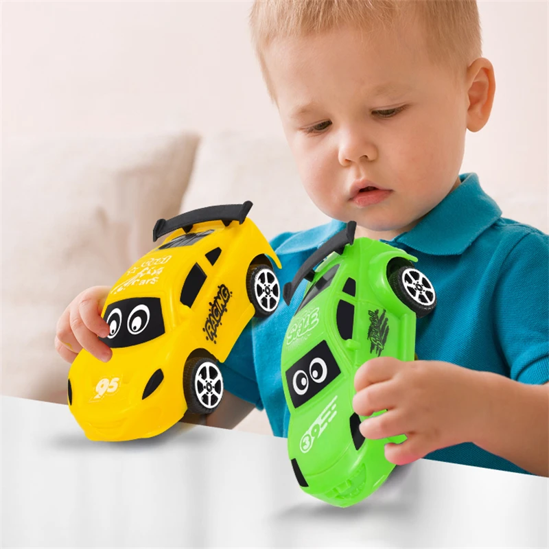 4 Style/Set Racing Car Toys Pull Back Random Colors Plastic Cartoon Models Toy Kids Boys Educational Puzzle Mini Gifts | Игрушки и хобби