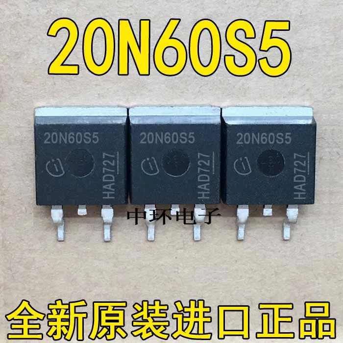 

10pcs/lot SPB20N60S5 20N60S5 TO-263