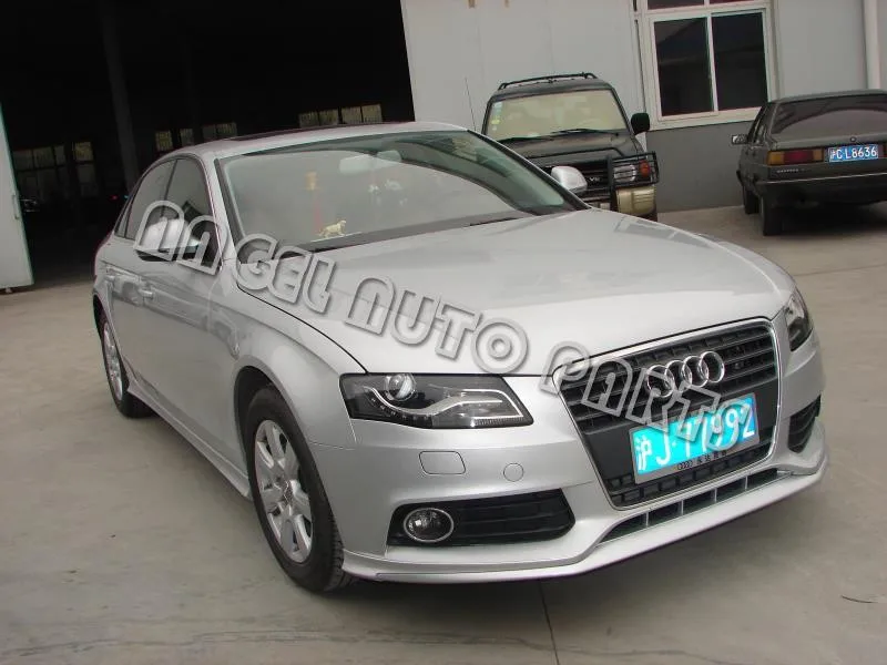 Sline стильный комплект кузова автомобиля, боковые юбки задний диффузор задний бампер угловой чехол авто передний спойлер подбородок для audi a4 b8 09 up