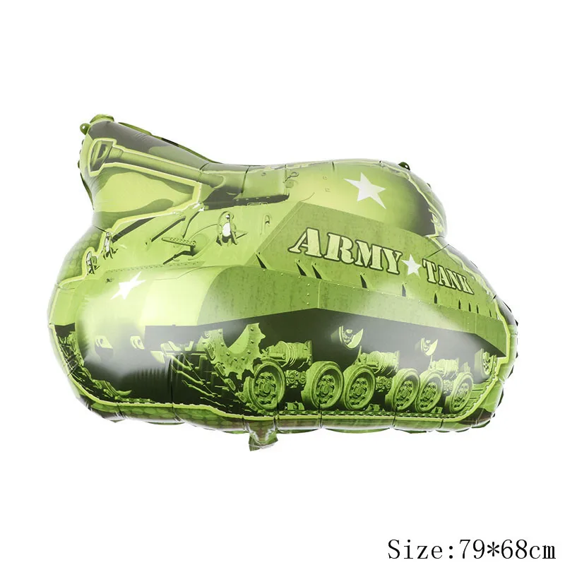 Камуфляж воздушный шар синий зеленый латексные шары истребитель Танк полицейский автомобиль Военная тематическая вечеринка на день рождения Декор мальчик игрушка ребенок globos - Цвет: 1pc