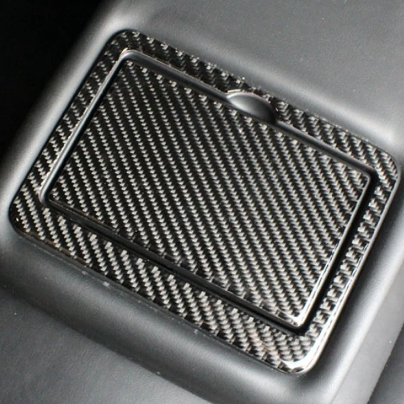Pcmos настоящий карбоновый Внутренний чехол для рычага переключения передач Накладка для Infiniti Q50- защитные внутренние наклейки Новинка