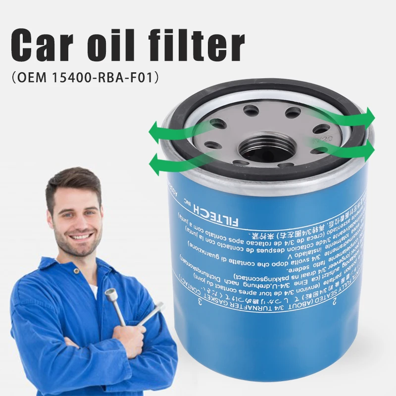 15400-RBA-F01 15200-PH1-004 автомобильный масляной фильтр стабильный двигатель хорошего качества Замена автомобиля