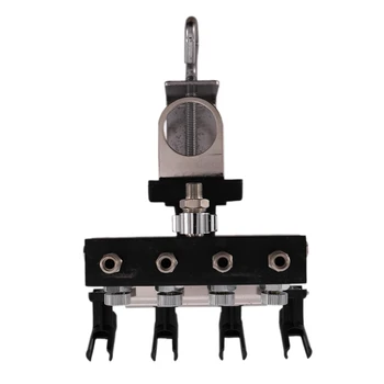 

Airbrush Placement Stand Fixed Adjustment Airbrush Holder 4 Bit Air Hose Splitter Set Adjustable Holder