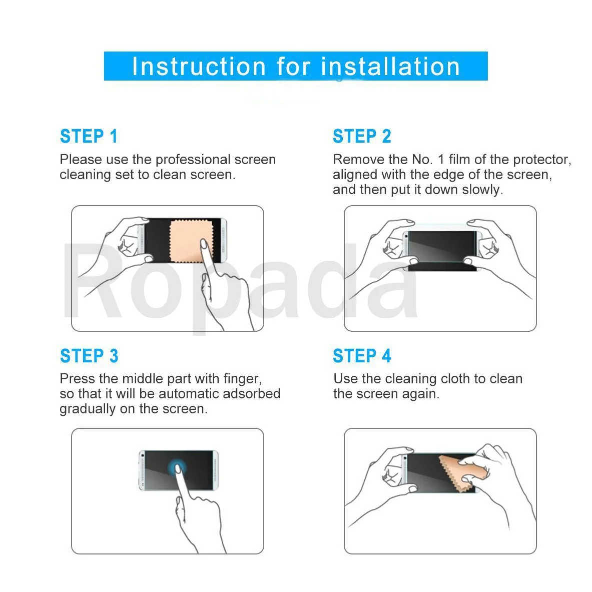 Protetor de Tela de Vidro Temperado para Doogee T10 T10s T20 Mini T20s 104 T30 Pro Plus Película Protetora de Tablet Película Transparente 9h Unidades - Imagem 2