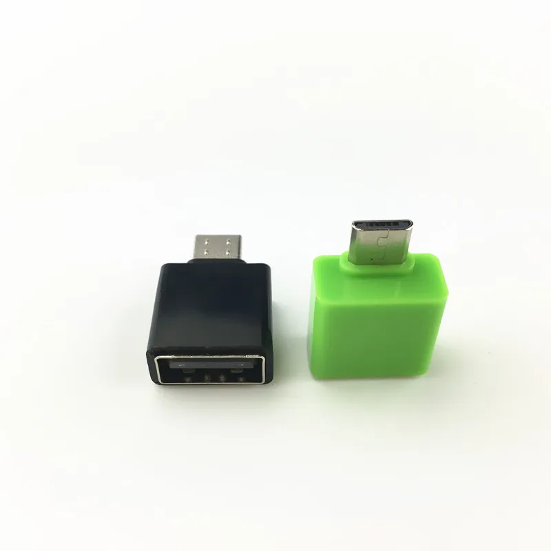 Квадратный Мини OTG кабель USB адаптер Micro штекер на 2 0 гнездо конвертер для планшета