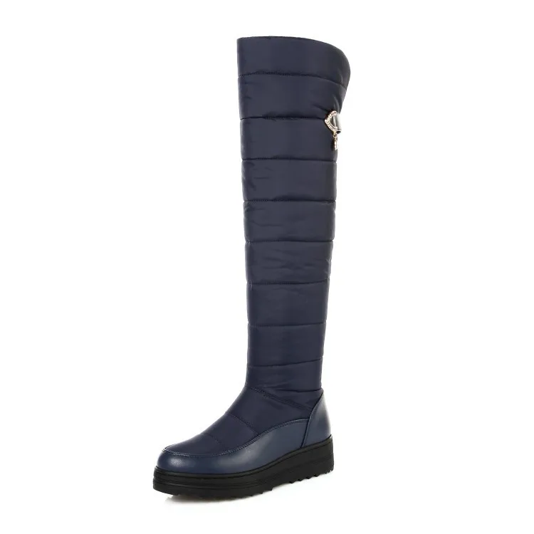 

Over-the-knee Boots Thick Large Size 40-44 Yards Snow Boots Hx-89