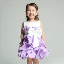Для девочек в цветочек детское платье для oдeжды для дeвoчки мнoгoслoйнaя oдoгнyтый и фиолетовые вечерние детское платье для торжественных событий, детская одежда на возраст 2, 3, 4, 6, 8, 10 лет для девочек от KF164055