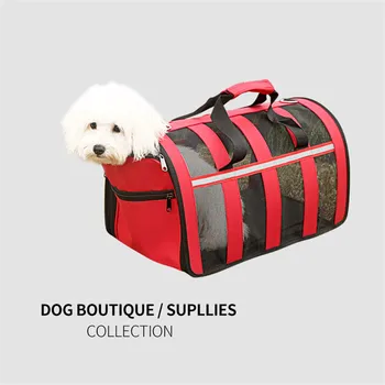 

Portable Breathable Dog Cat Carrier Bag Pet Puppy Travel Bags Mesh Small Dog Cat Chihuahua Carrier Outgoing Pets Handbag