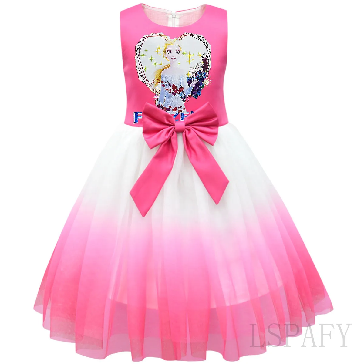 Детское платье-пачка с принтом Холодное сердце | Детская одежда и обувь