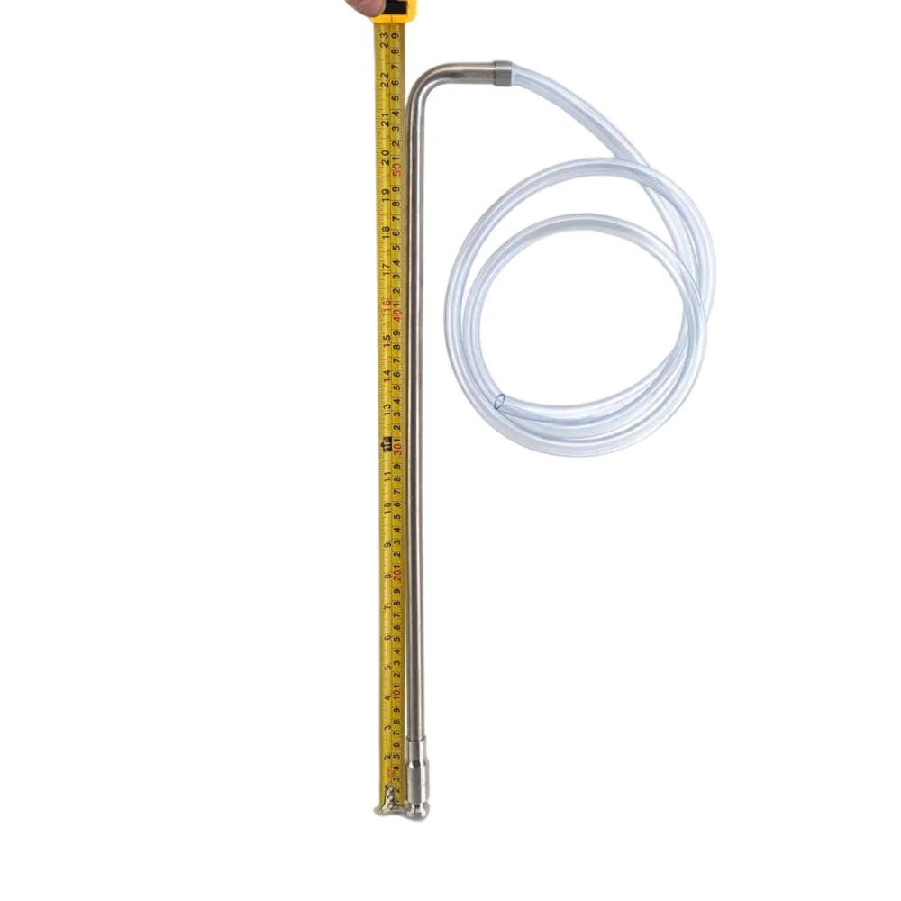 Stainless Racking Cane Siphon Kit - 3/8 in.