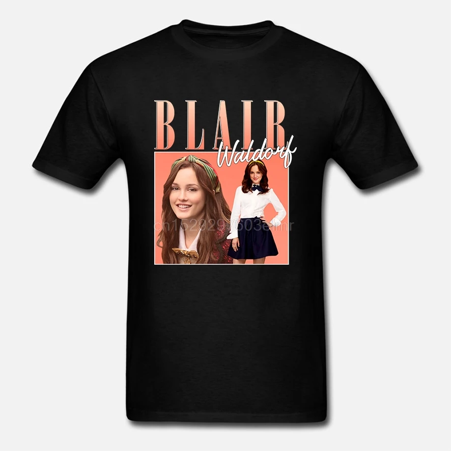 Men T shirt VINTAGE Blair Waldorf Gossip Girl T Shirt Women tshirtT