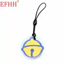 S50 1K 13,56 Mhz UID сменная NFC карта Интеллектуальная RFID брелок значок брелок жетон тег перезаписываемая IC карта Быстрая 1 шт