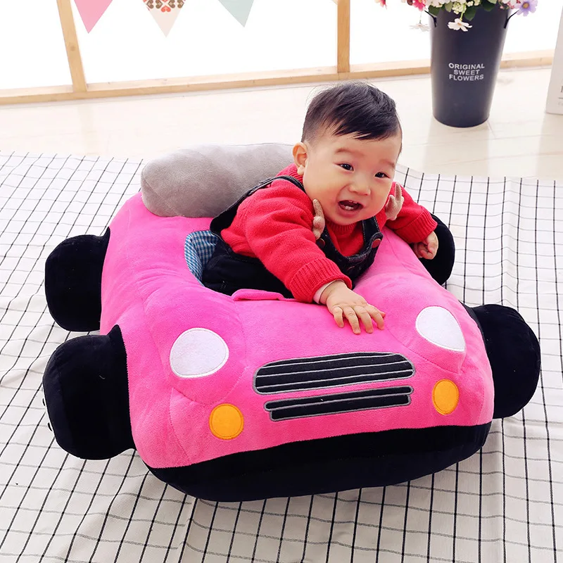 

New Style Car Baby Learn Seat Plush Toys Kids' Sofa Small Sofa Infant Anti-Side Fell Seat Cushion Gift