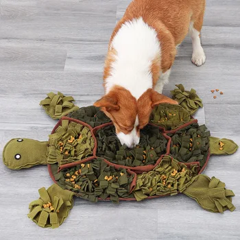 Dog Snuffle Mat Tortoise Shape Pet Slow Feeding Pad Pet Sniffing Mat Dog Training Toys Pet Release Stress Toys Gift for Dogs 1