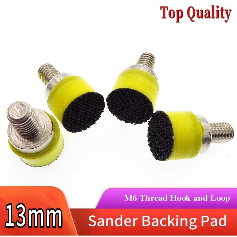 1 Pcs 13mm M6 Thread Hook and Loop Backing Plate Sanding Pad Sander Power Tools Accessories | Инструменты