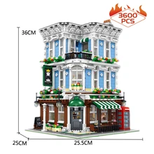 

Creator Expert Street View Queen Bar Music Club Bricktoria 89110 MOC Modular Bricks Model Building Blocks Toys Grand Emporium
