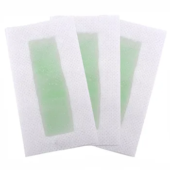 

20pcs=10sheets Professional Summer Hair Removal Double Sided Cold Wax Strips Paper For Leg Body Face Epilator Set