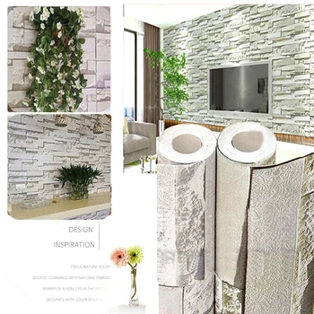 

Retro Brick Style Self-adhesive Wallpaper Wall Sticker Decal Home Decor