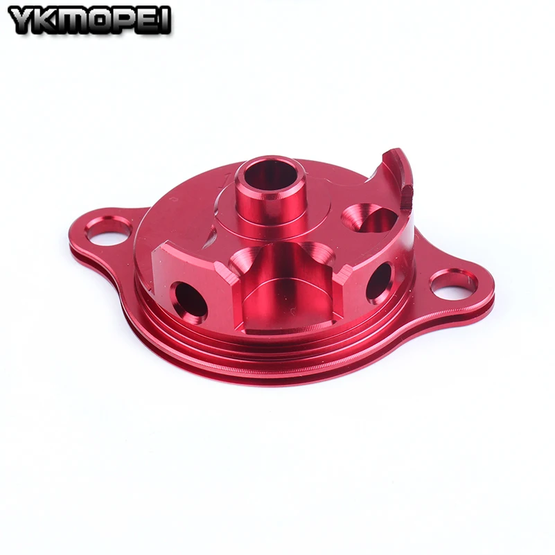 CNC масляный фильтр очиститель Крышка ДЛЯ CRF 250R CRF250R 10-16 Байк мотокросс мотоцикл